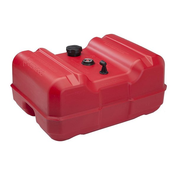 Attwood Marine Attwood Portable Low Profile Fuel Tank - 12 Gallon w/Gauge 8812LLPG2